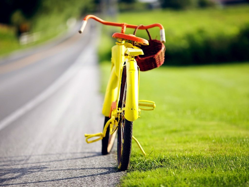 Обои дорога, природа, велосипед, road, nature, bike разрешение 2048x1365 Загрузить