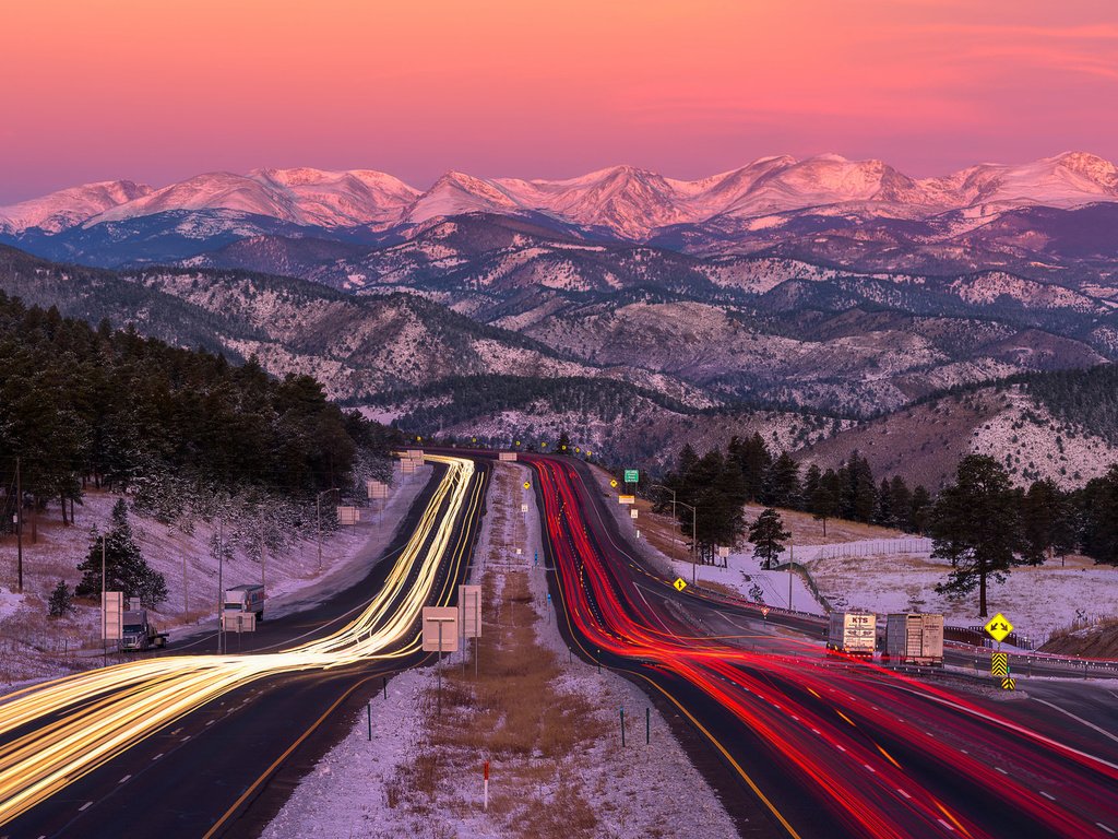 Обои дорога, горы, пейзаж, колорадо, эвергрин, road, mountains, landscape, colorado, evergreen разрешение 1920x1200 Загрузить