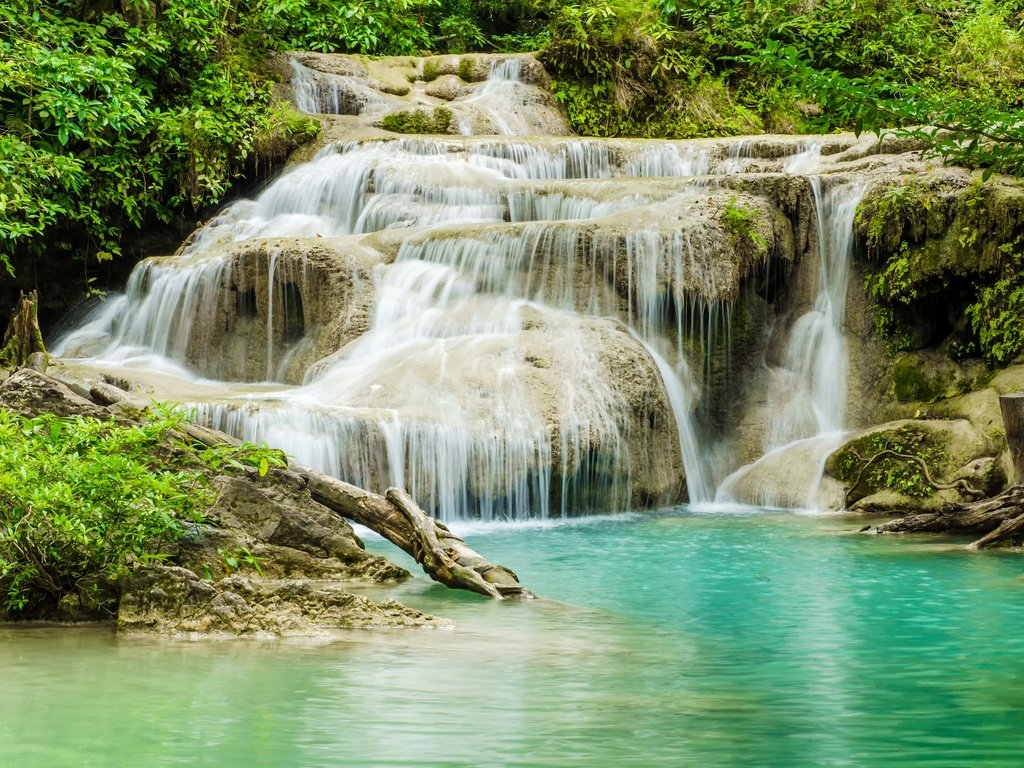 Обои река, лес, водопад, джунгли, ландшафт, красива, тропическая, river, forest, waterfall, jungle, landscape, beautiful, tropical разрешение 3500x2318 Загрузить