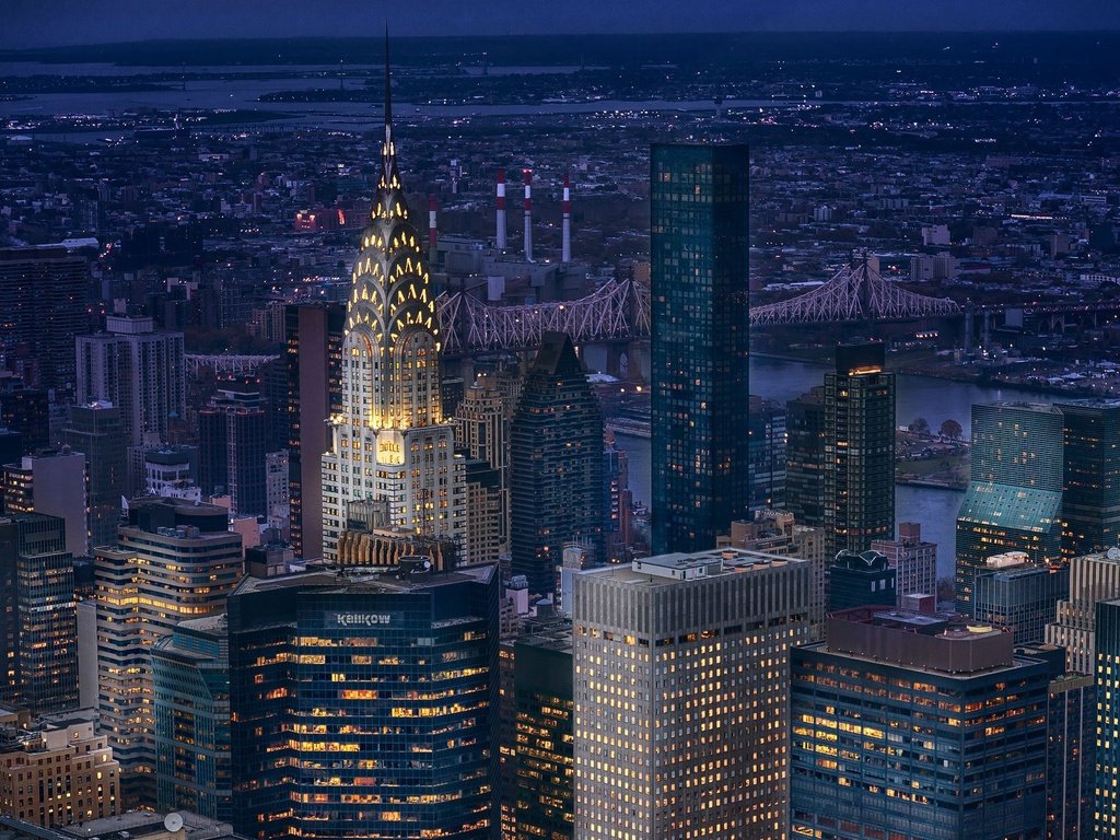Обои ночь, огни, небоскребы, сша, нью-йорк, манхэттен, night, lights, skyscrapers, usa, new york, manhattan разрешение 1920x1223 Загрузить