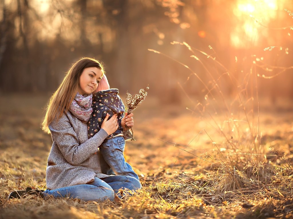 Обои природа, мать, ветки, ребенок, мама, малыш, женщина, объятия, верба, nature, mother, branches, child, mom, baby, woman, hugs, verba разрешение 2200x1469 Загрузить