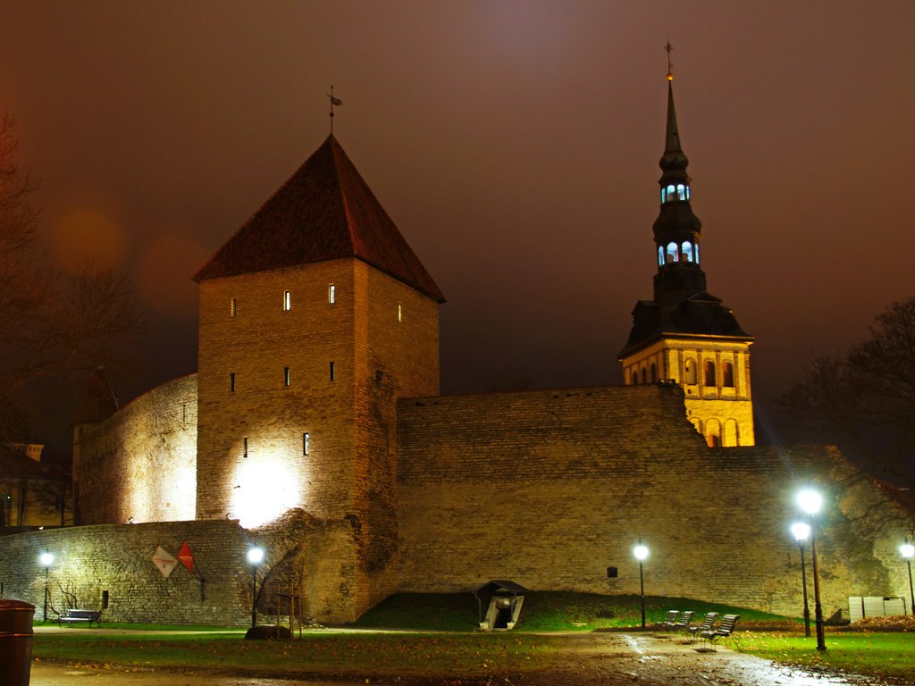 Обои крепость, эстония, таллин, fortress, estonia, tallinn разрешение 3450x2300 Загрузить