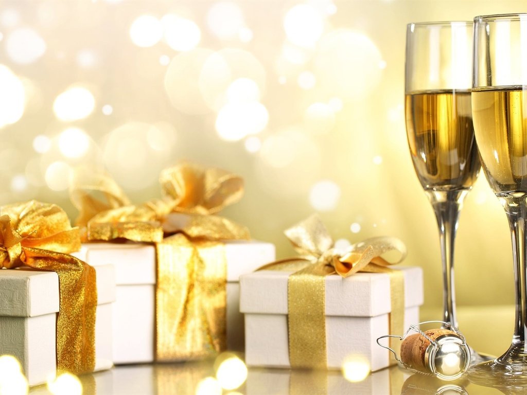 Обои новый год, подарки, лента, праздник, рождество, шампанское, коробки, анна, new year, gifts, tape, holiday, christmas, champagne, box, anna разрешение 1920x1200 Загрузить