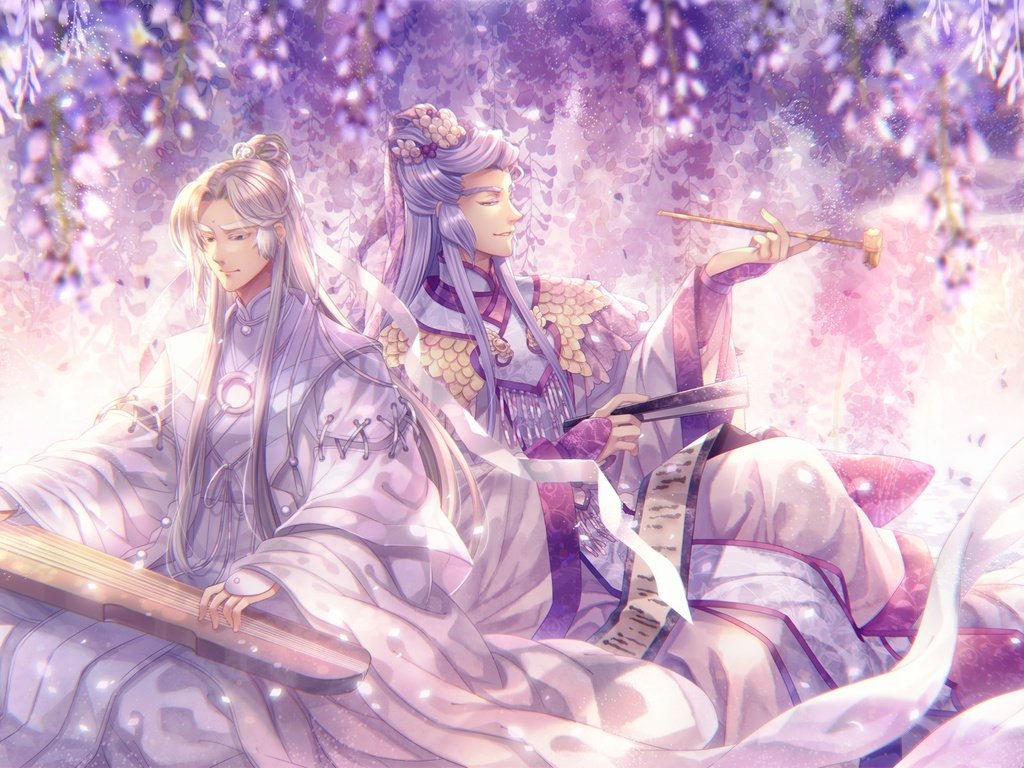 Обои аниме, седзе, instrument, capura, lin, anime boys, traditional chinese clothes, anime, magical girl разрешение 2000x1178 Загрузить