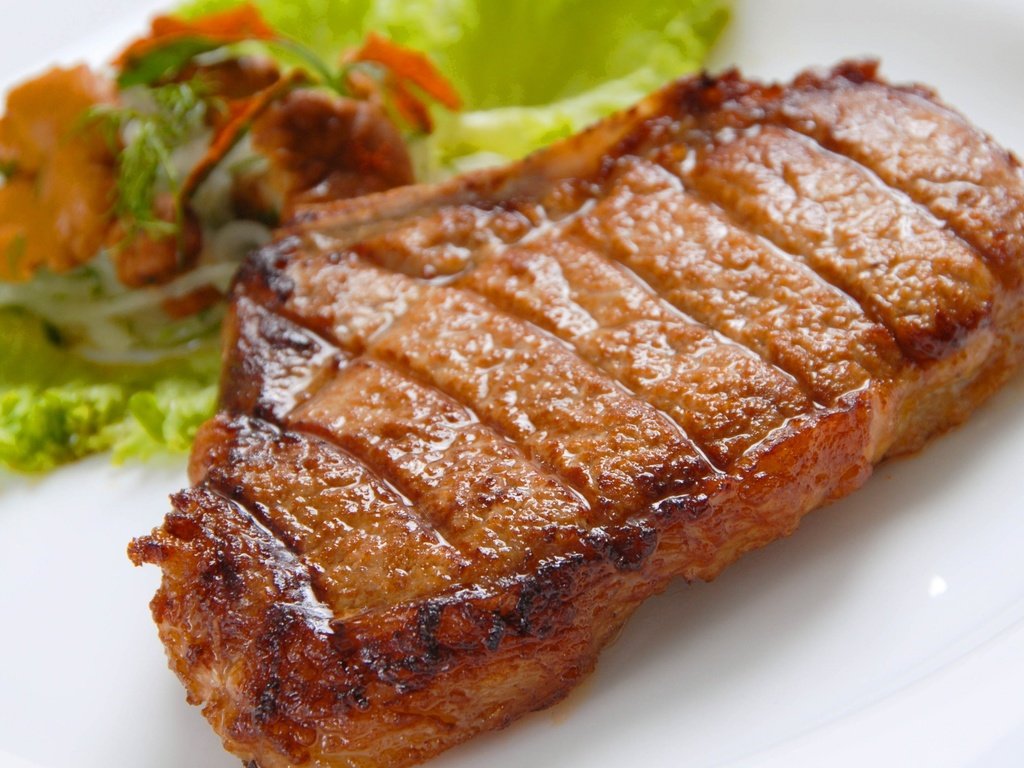 Обои овощи, мясо, крупный план, стейк, сочный, vegetables, meat, close-up, steak, juicy разрешение 3840x2160 Загрузить