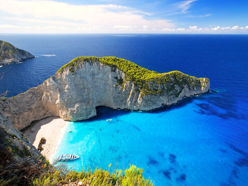 Обои море, пляж, греция, бухта, 7, sea, beach, greece, bay разрешение 3378x2533 Загрузить