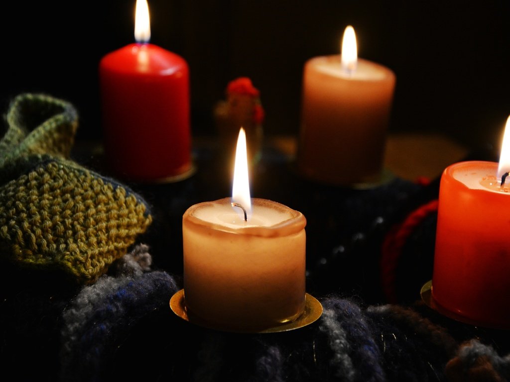 Обои свечи, пламя, огонь, свечки, вязание, candles, flame, fire, candle, knitting разрешение 6000x4000 Загрузить