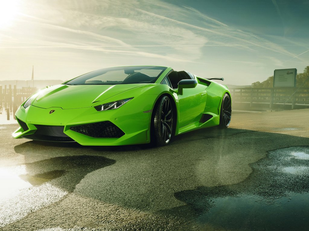 Обои ламборгини, huracan, spyder, novitec-n-largo, lamborghini, novitec n-largo разрешение 4096x2304 Загрузить