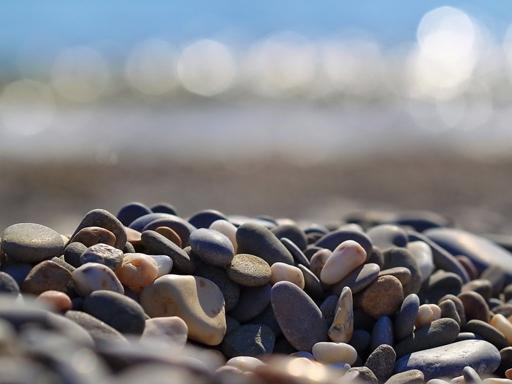 Обои природа, камни, галька, макро, боке, nature, stones, pebbles, macro, bokeh разрешение 1920x1200 Загрузить