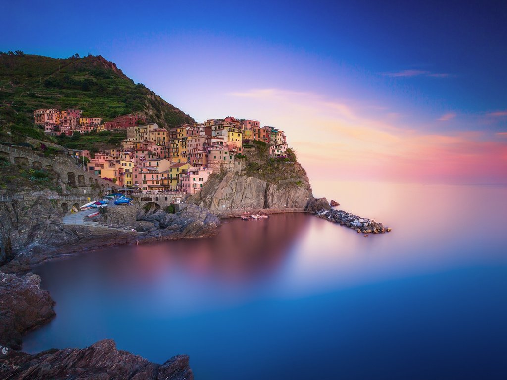 Обои море, скала, город, италия, манарола, remush lerner, sea, rock, the city, italy, manarola разрешение 1920x1200 Загрузить