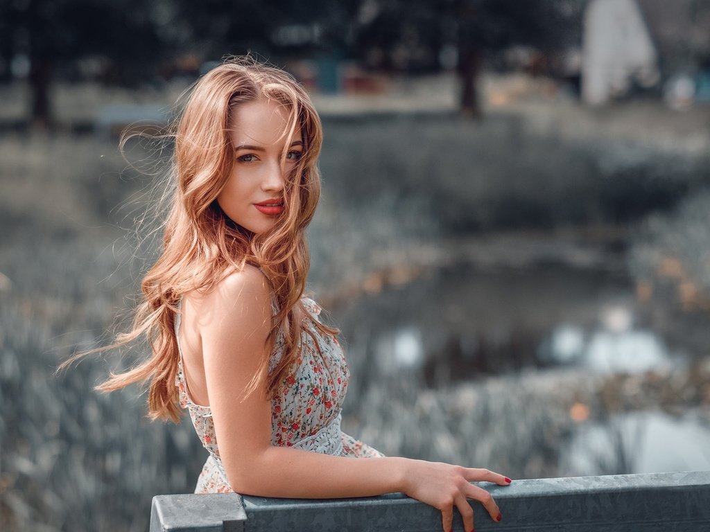 Обои девушка, платье, улыбка, длинные волосы, сарафан, gabia, saulius ke, girl, dress, smile, long hair, sundress, callejon разрешение 2000x1600 Загрузить