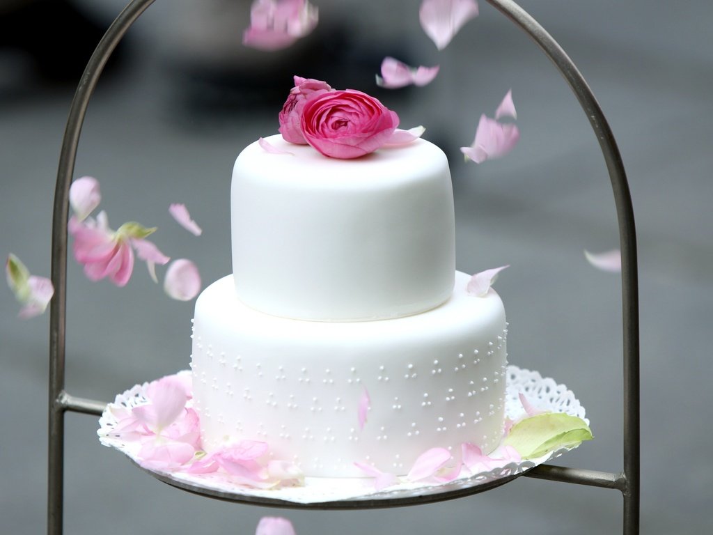 Обои цветы, торт, ранункулюс, свадебный, ярусы, flowers, cake, ranunculus, wedding разрешение 3600x2400 Загрузить