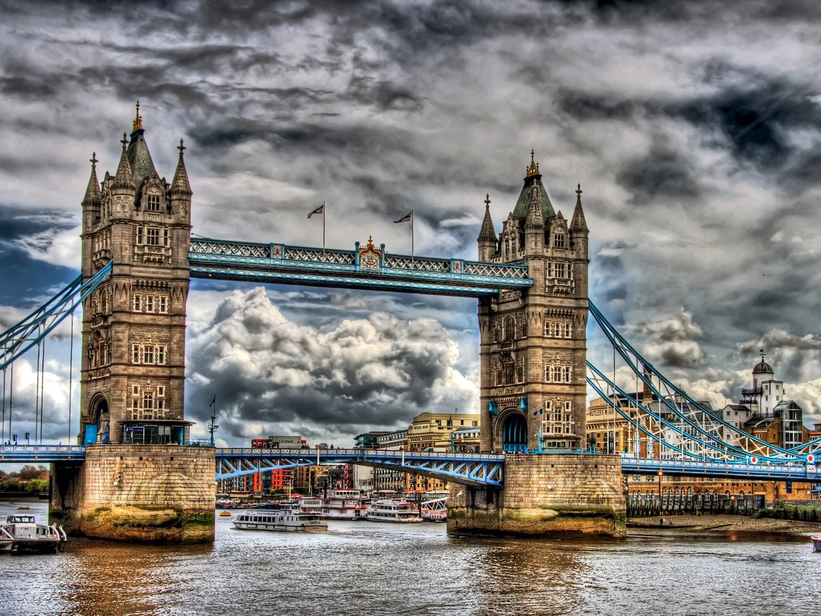 Обои река, мост, лондон, river, bridge, london разрешение 2500x1506 Загрузить