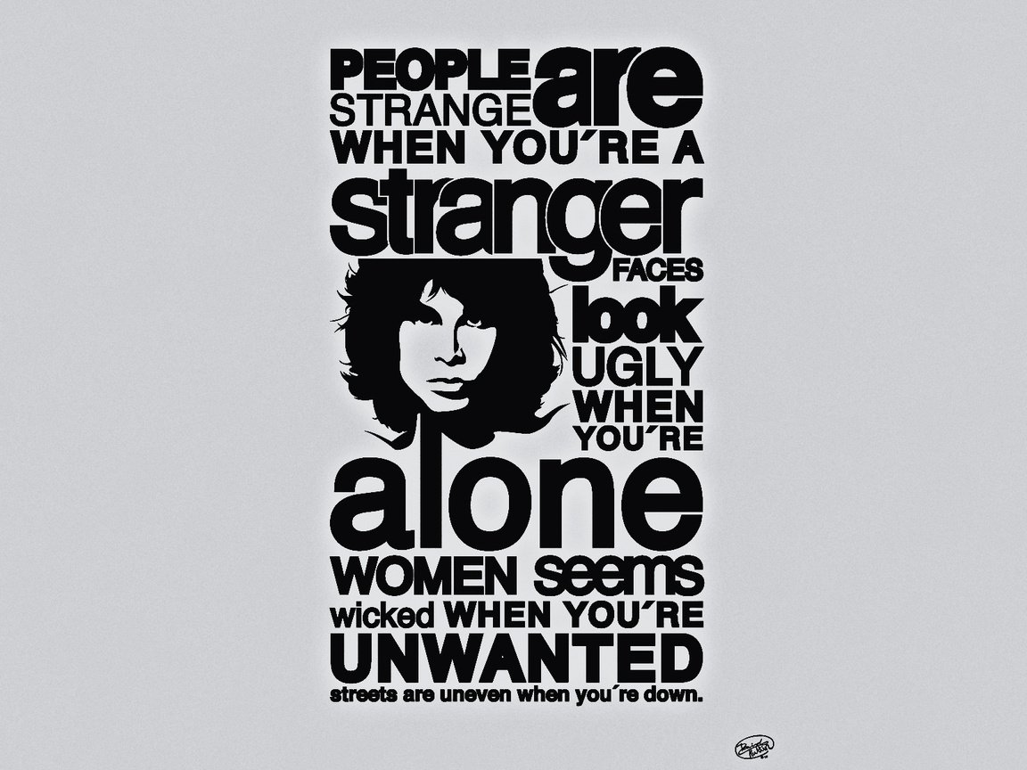 Обои текст, the doors, джим моррисон, text, jim morrison разрешение 1980x1200 Загрузить