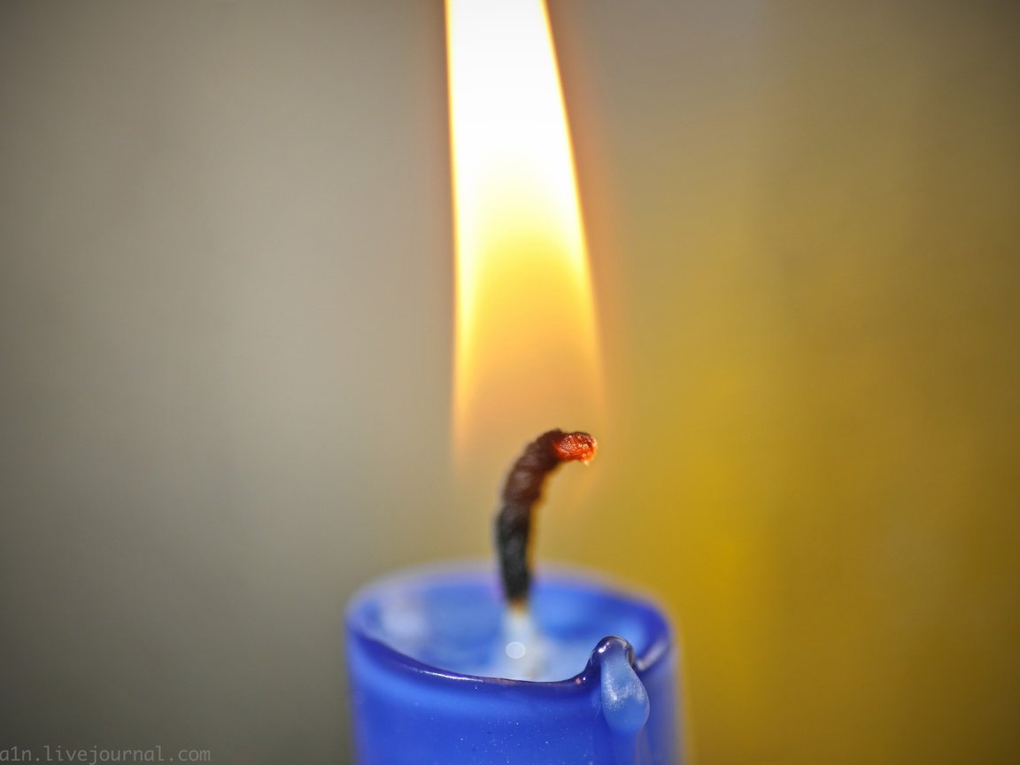 Обои пламя, огонь, свеча, фитиль, пламя свечи, flame, fire, candle, wick, the flame of a candle разрешение 2892x1920 Загрузить