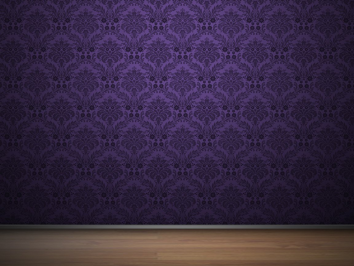 Обои обои, стена, фиолетовый, пол, светильник, тумба, wallpaper, wall, purple, floor, lamp, stand разрешение 2560x1600 Загрузить