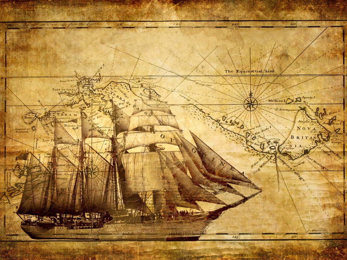 Обои корабль, парусник, карта, пират, фрегат, ship, sailboat, map, pirate, frigate разрешение 5642x3861 Загрузить