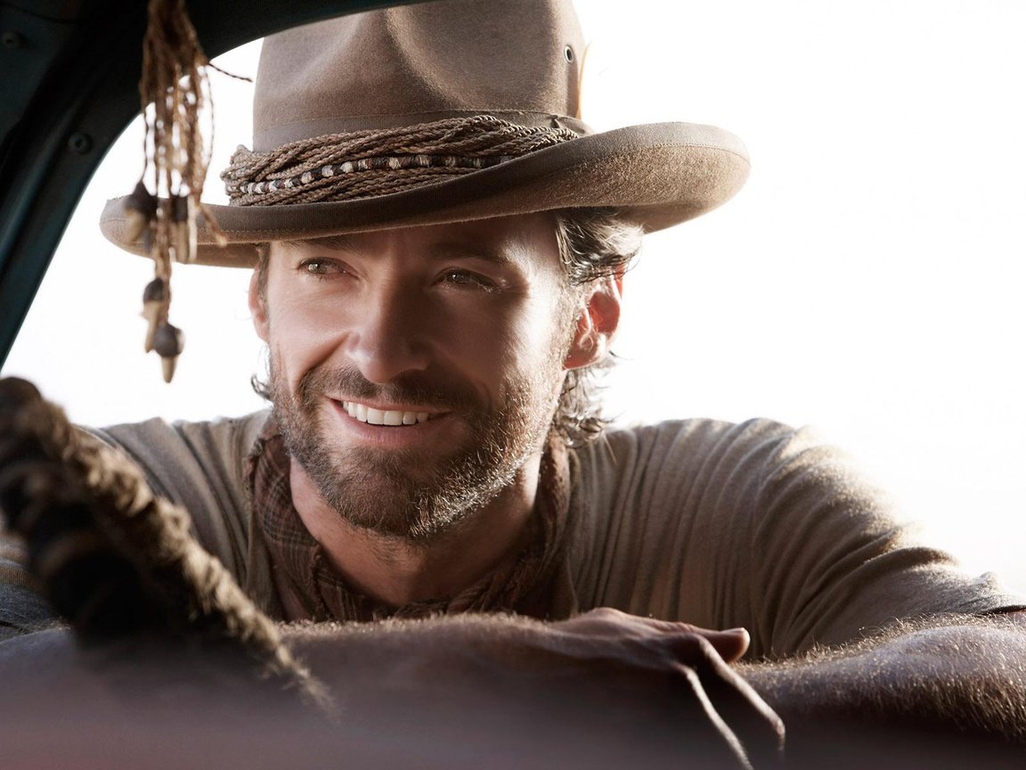 Обои улыбка, актёр, хью джекман, шляпа, smile, actor, hugh jackman, hat разрешение 1920x1200 Загрузить