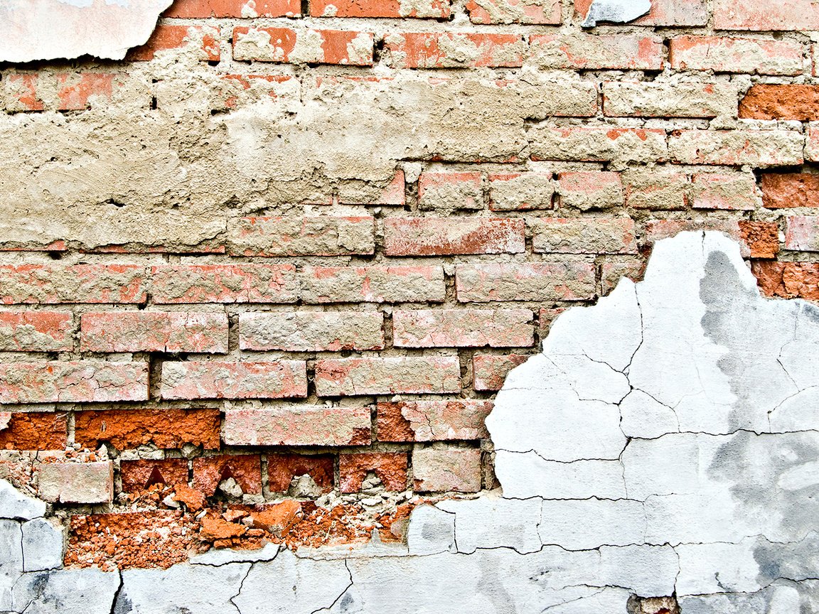 Обои фон, стена, кирпич, штукатурка, background, wall, brick, plaster разрешение 1920x1080 Загрузить