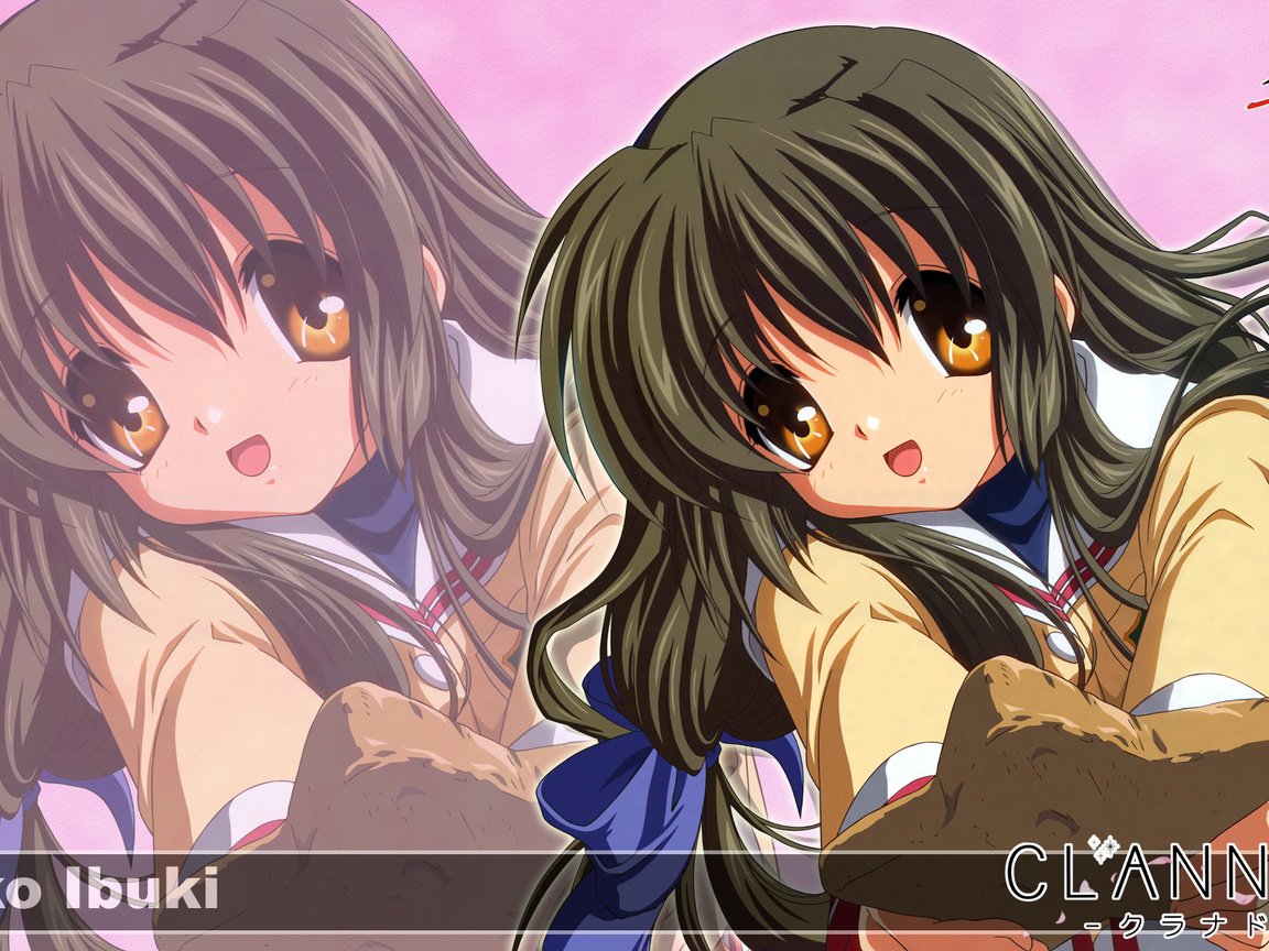 Обои clannad, ibuki fuuko разрешение 1920x1200 Загрузить