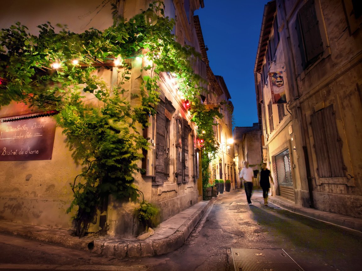 Обои вечер, улица, франция, the evening, street, france разрешение 2560x1600 Загрузить