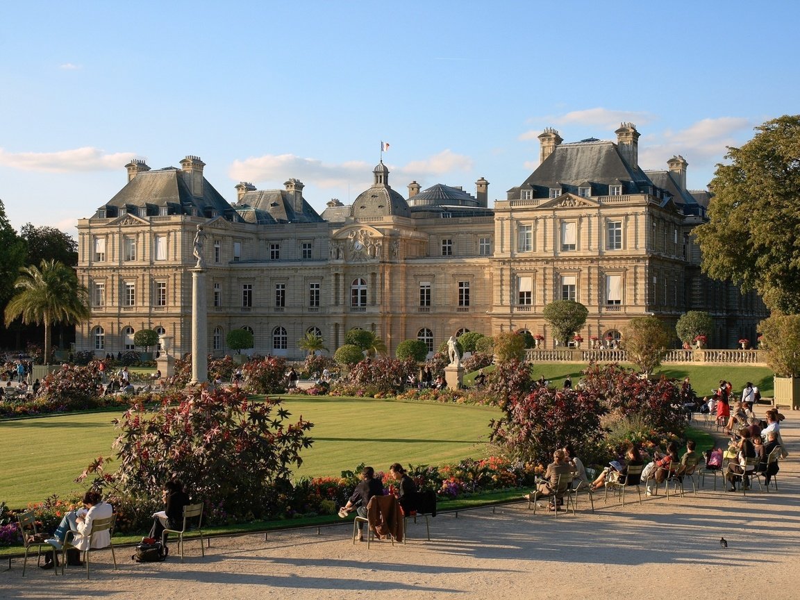 Обои франция, люксембургский дворец, france, the luxembourg palace разрешение 2888x1925 Загрузить