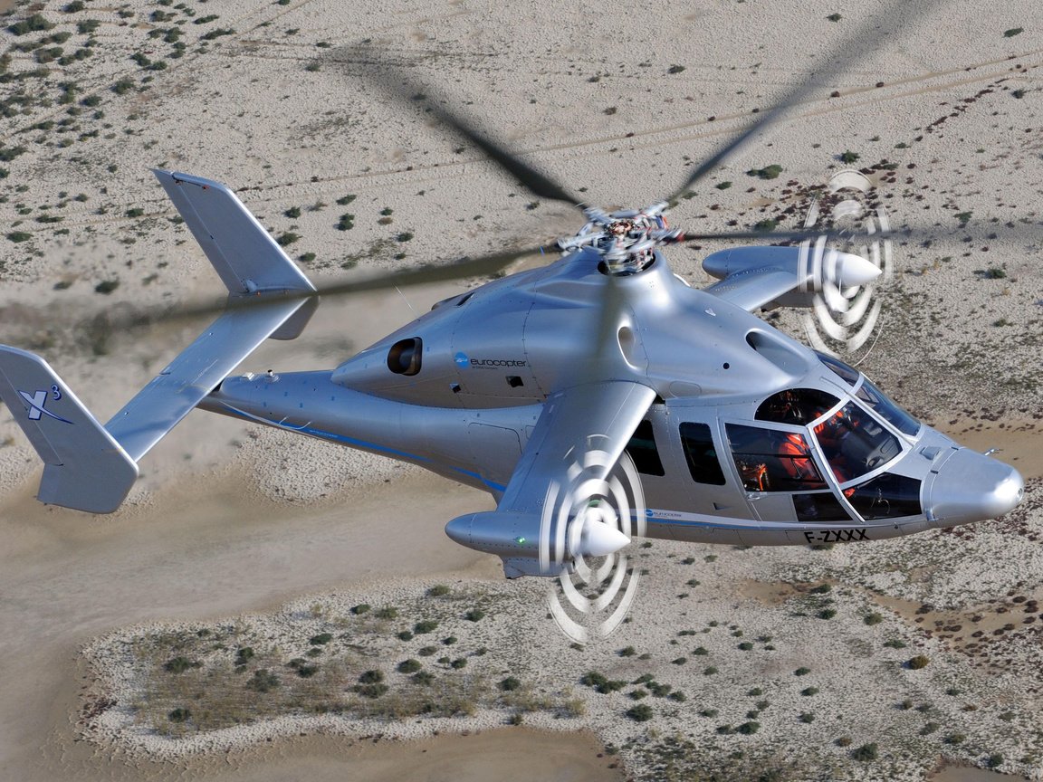 Обои вертолет, eurocopter x3, helicopter разрешение 3543x2362 Загрузить