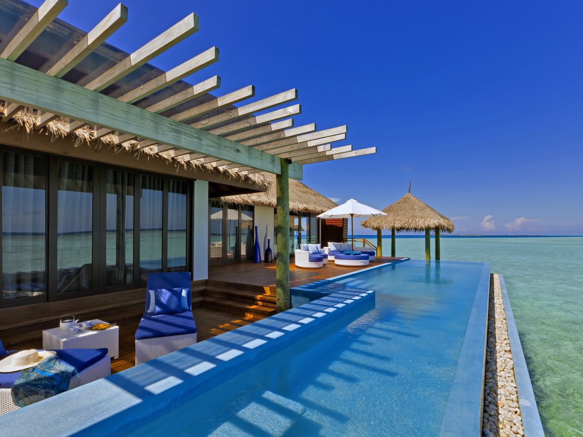 Обои тропики, мальдивы, tropics, the maldives разрешение 5616x3744 Загрузить