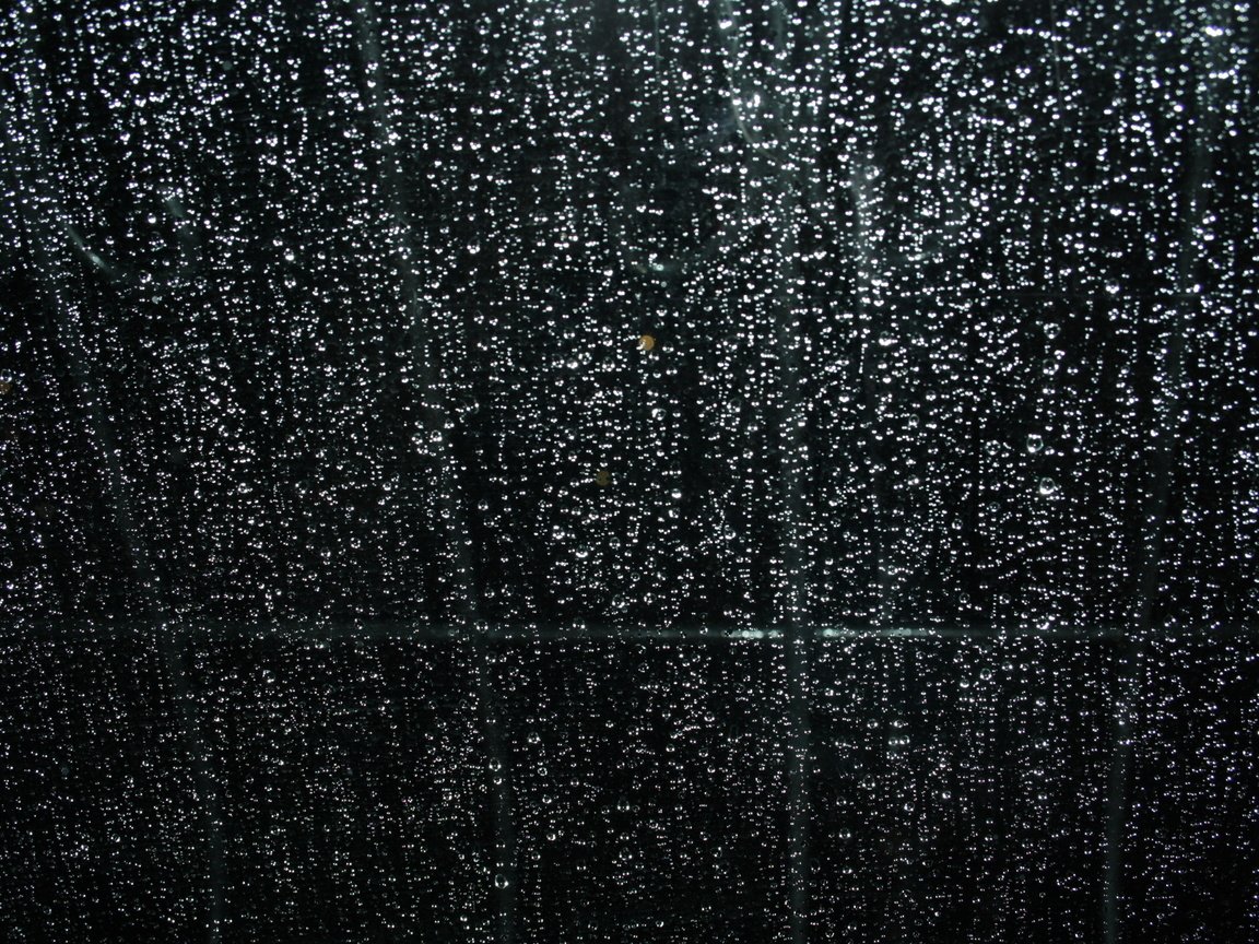 Обои ночь, вода, капли, дождь, окно, стекло, night, water, drops, rain, window, glass разрешение 2560x1600 Загрузить