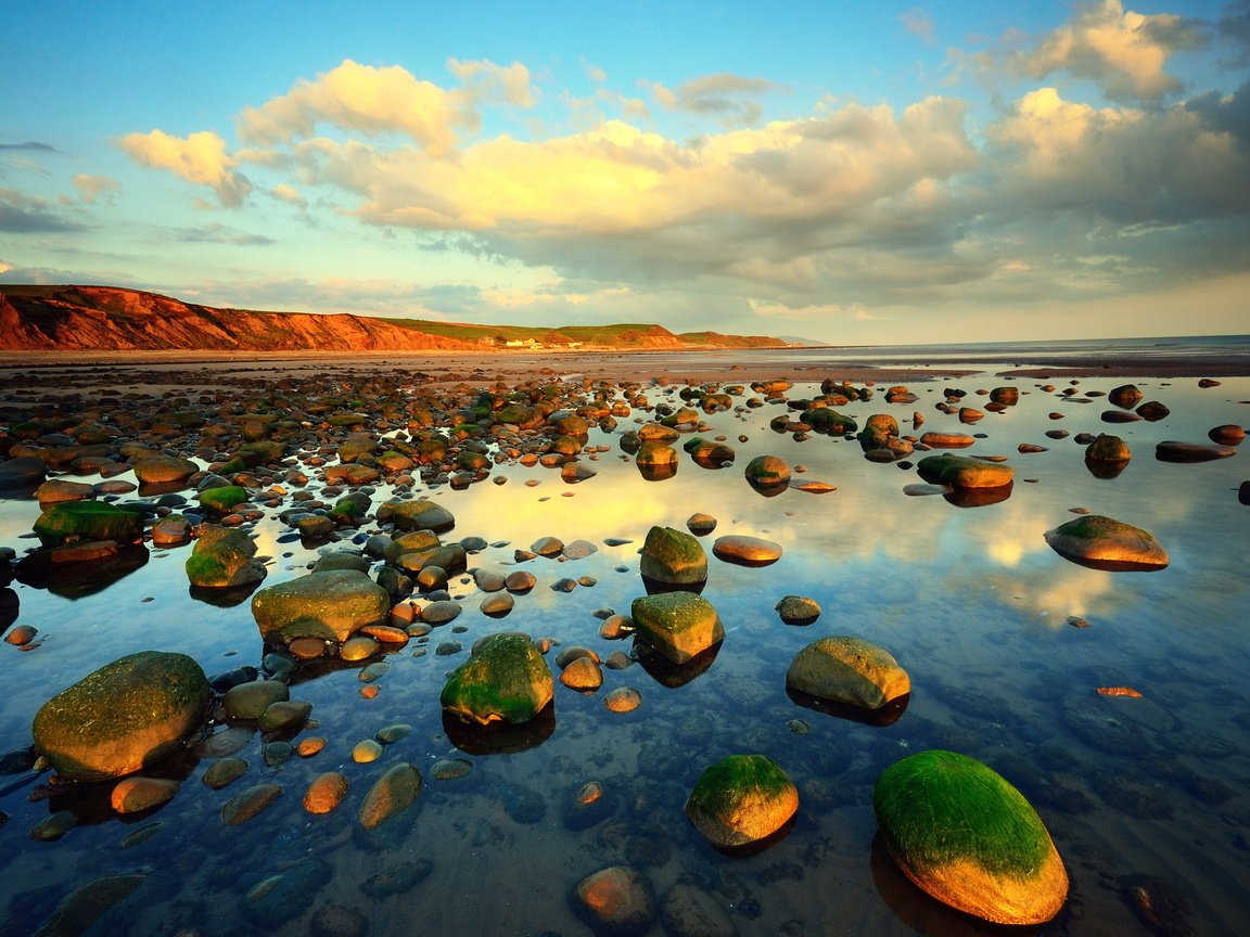 Обои камни, море, stones, sea разрешение 2560x1600 Загрузить