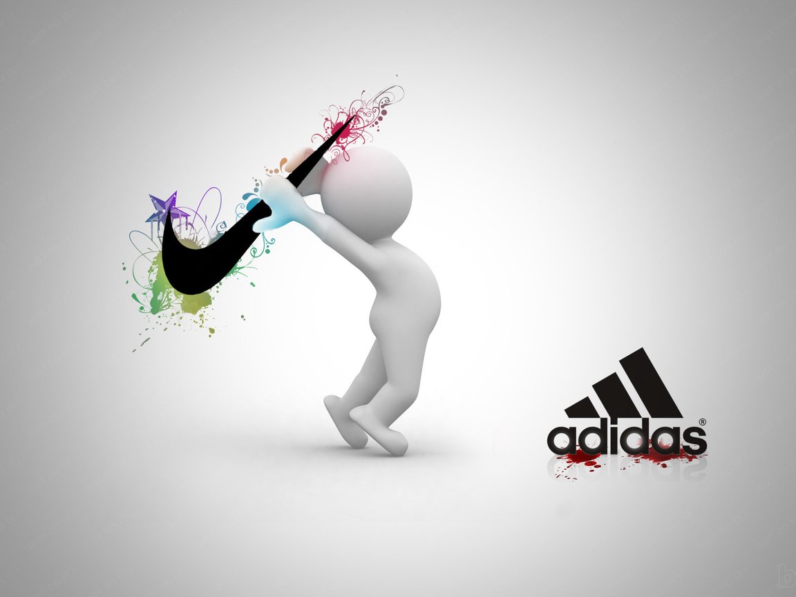 Обои найк, адидас, seryj, najk, nike, adidas разрешение 2600x1600 Загрузить