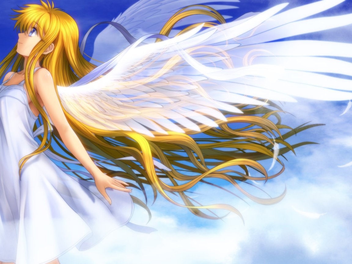 Обои арт, девушка, ангел, krylya, perya, profil, art, girl, angel разрешение 1920x1080 Загрузить