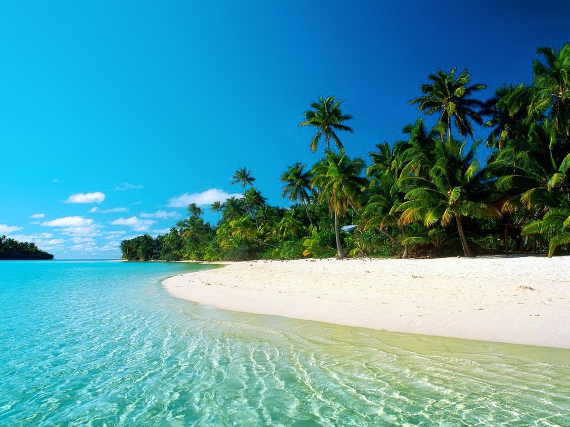 Обои море, пляж, остров, тропики, sea, beach, island, tropics разрешение 2560x1920 Загрузить