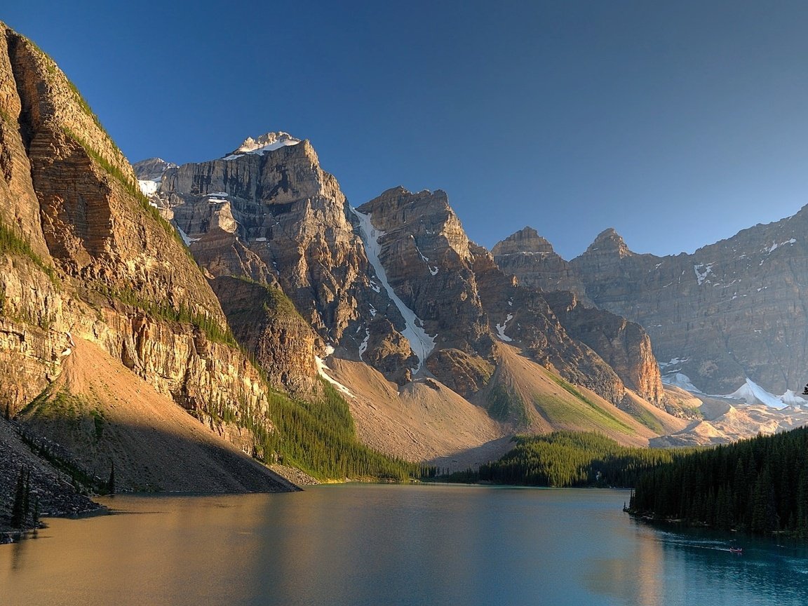 Обои канада, национальный парк банф, морейн озеро, canada, banff national park, moraine lake разрешение 1920x1080 Загрузить