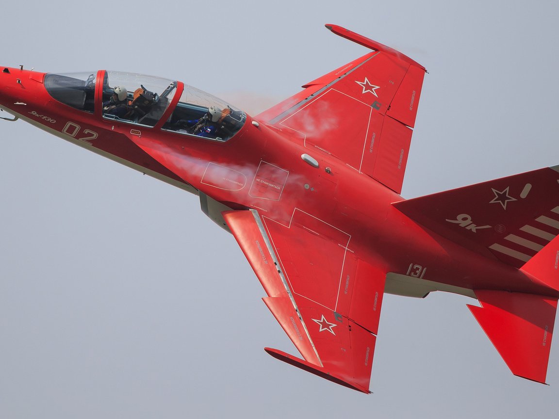 Обои учебно-боевой, як-130, yak-130, combat training, the yak-130 разрешение 1920x1080 Загрузить