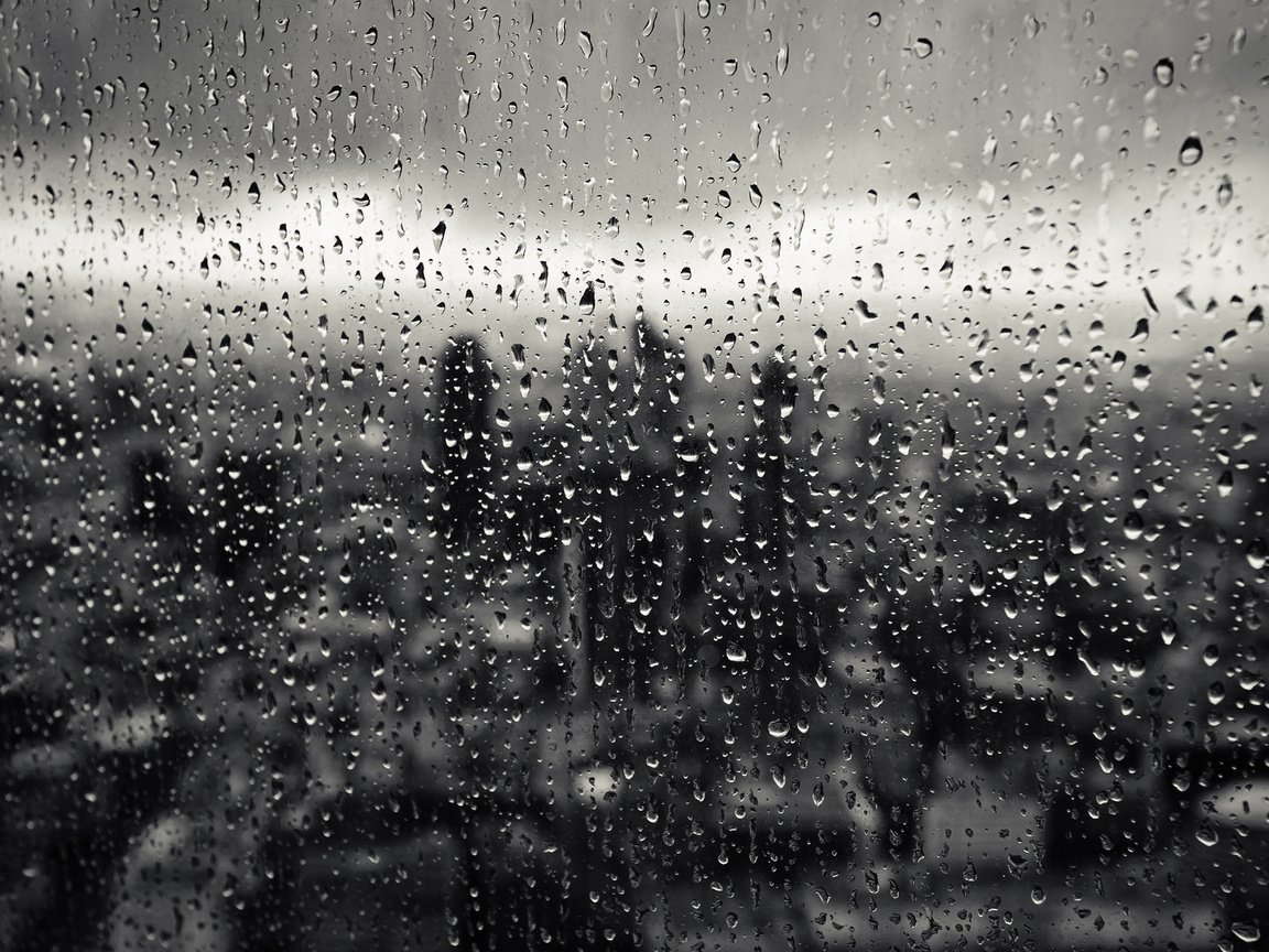 Обои макро, капли, город, дождь, окно, стекло, macro, drops, the city, rain, window, glass разрешение 1920x1200 Загрузить