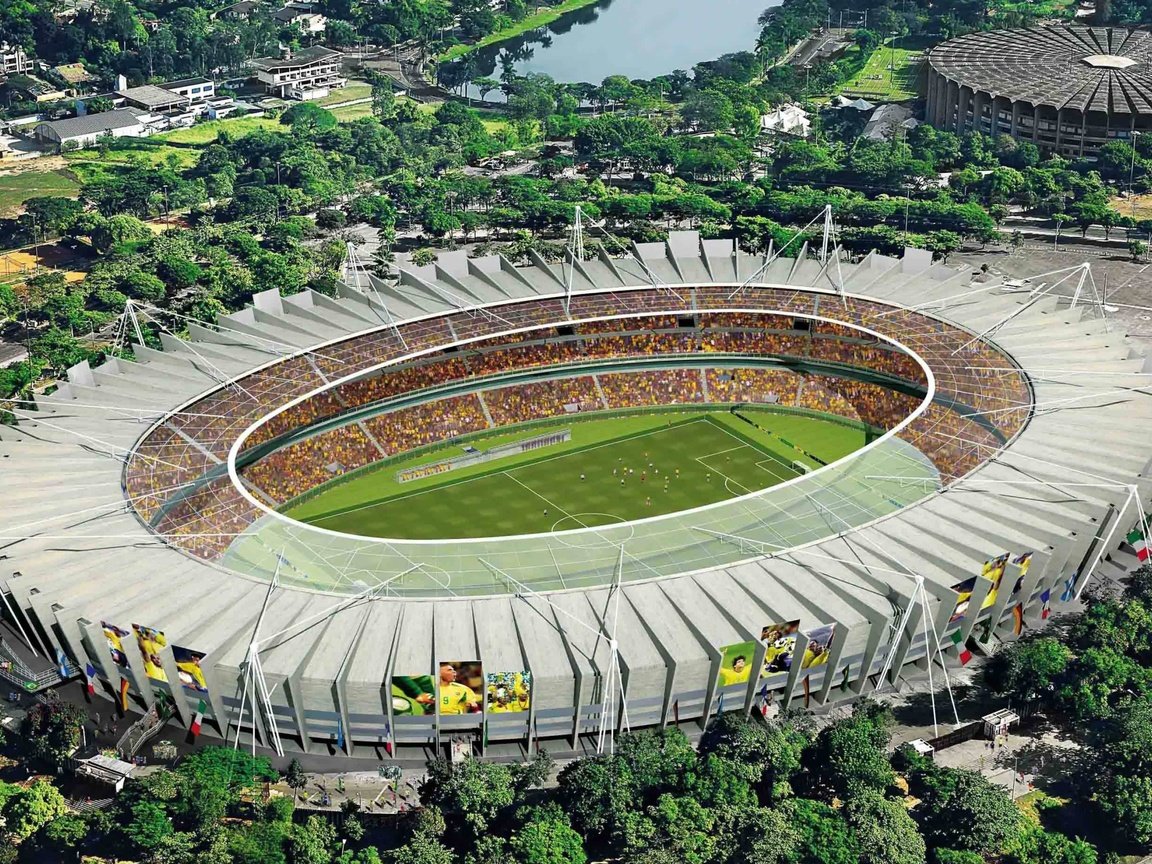 Обои новый стадион чемпионата мира по футболу в бр, new stadium world cup in br разрешение 2560x1600 Загрузить