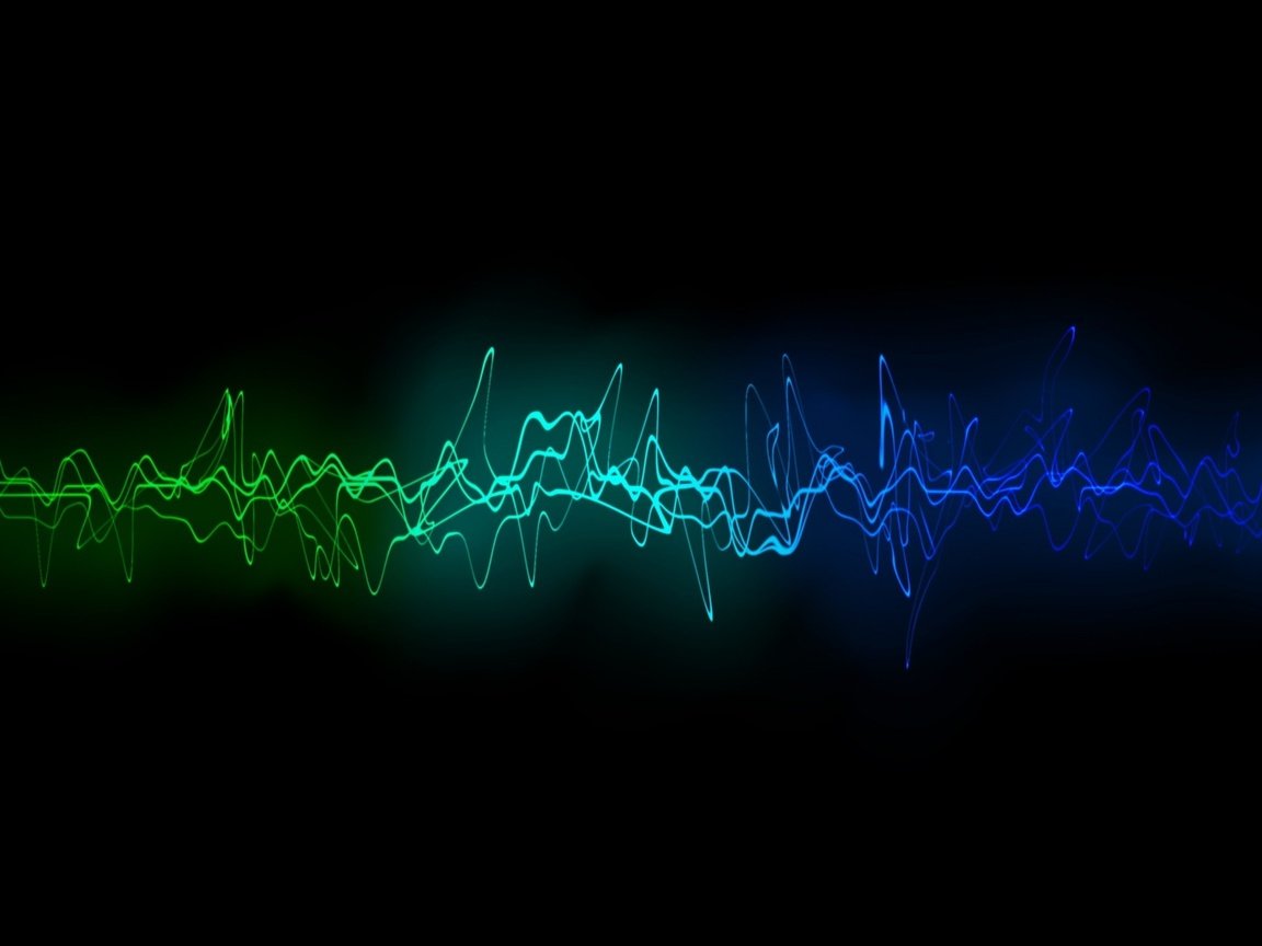 Обои звуковые волны, sound waves разрешение 2560x1440 Загрузить