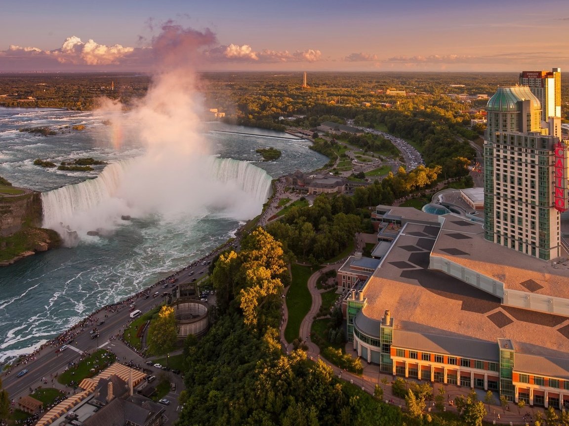 Обои канада, торонто, ниагарский водопад, canada, toronto, niagara falls разрешение 1920x1200 Загрузить