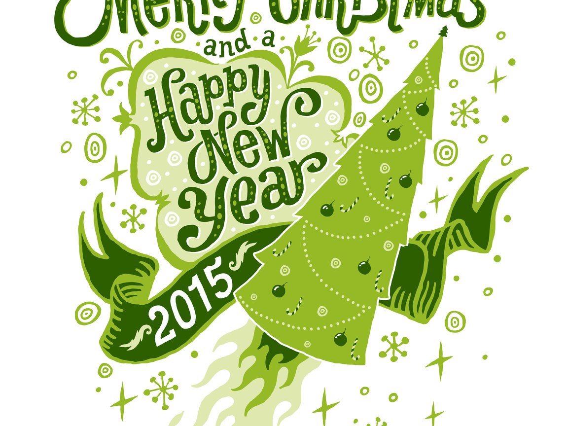 Обои елка, ракета, с новым годом, 2015 год, счастливого рождества, tree, rocket, happy new year, 2015, merry christmas разрешение 6000x6000 Загрузить