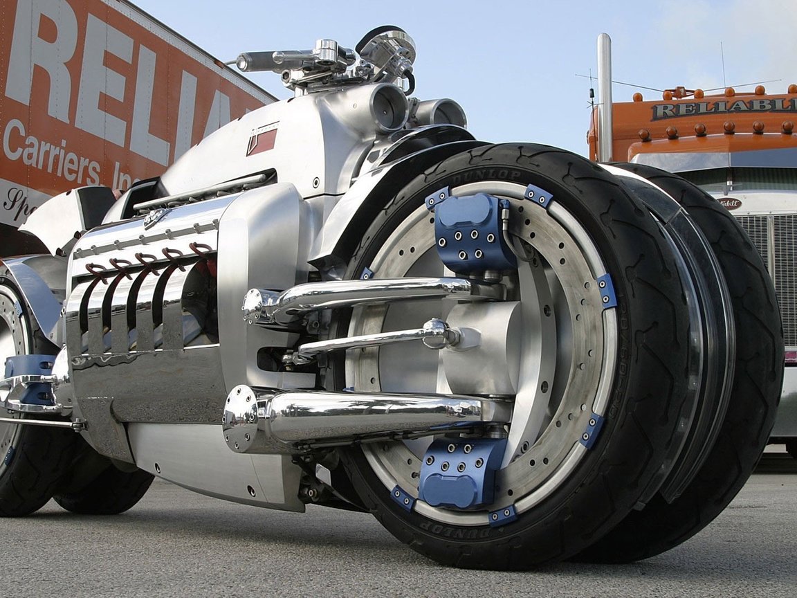 Обои мотоцикл, додж, dodge tomahawk bike, motorcycle, dodge разрешение 1920x1080 Загрузить