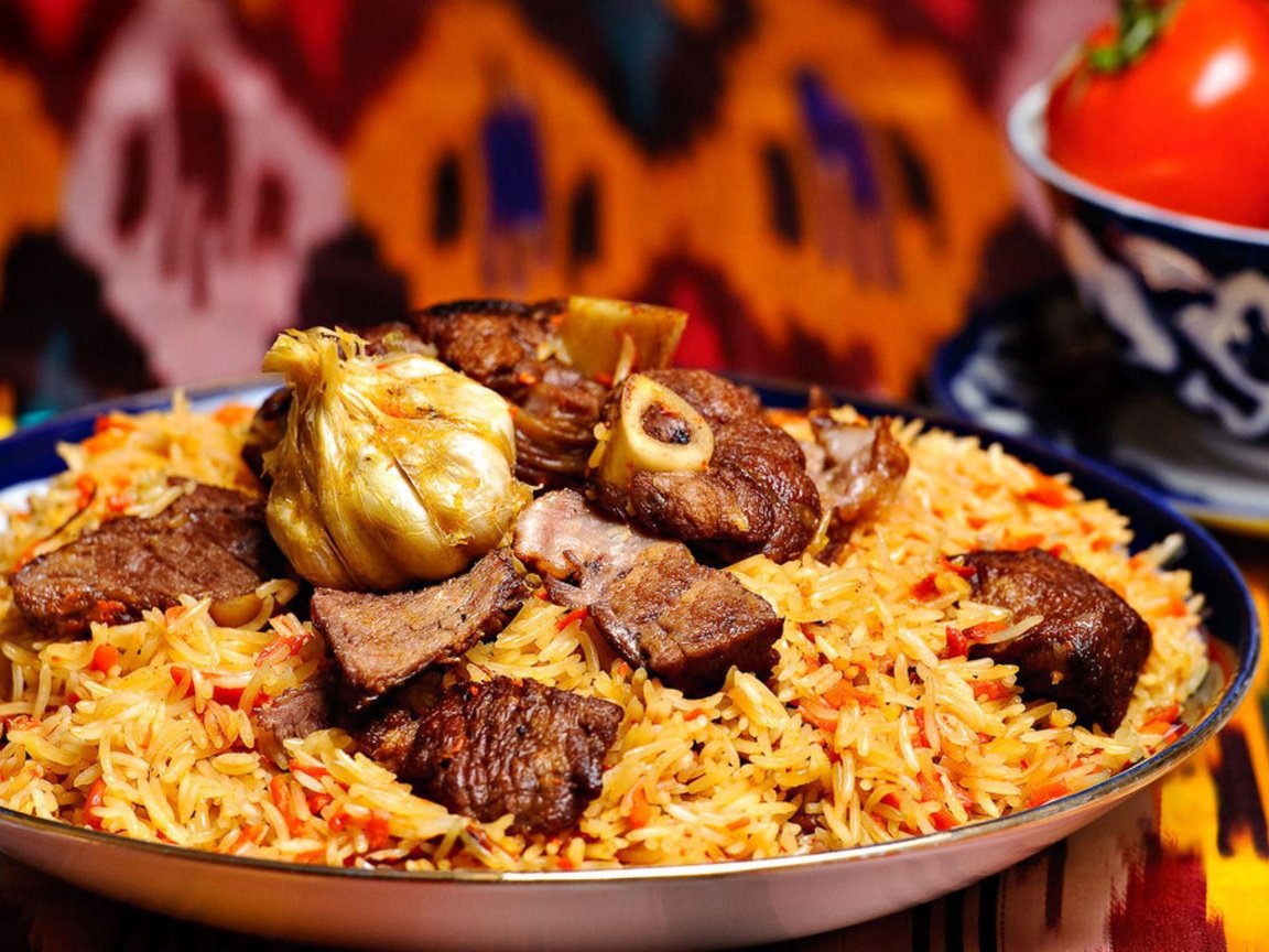 Обои мясо, рис, плов, узбекский плов, баранина, meat, figure, pilaf, uzbek pilaf, lamb разрешение 1920x1279 Загрузить