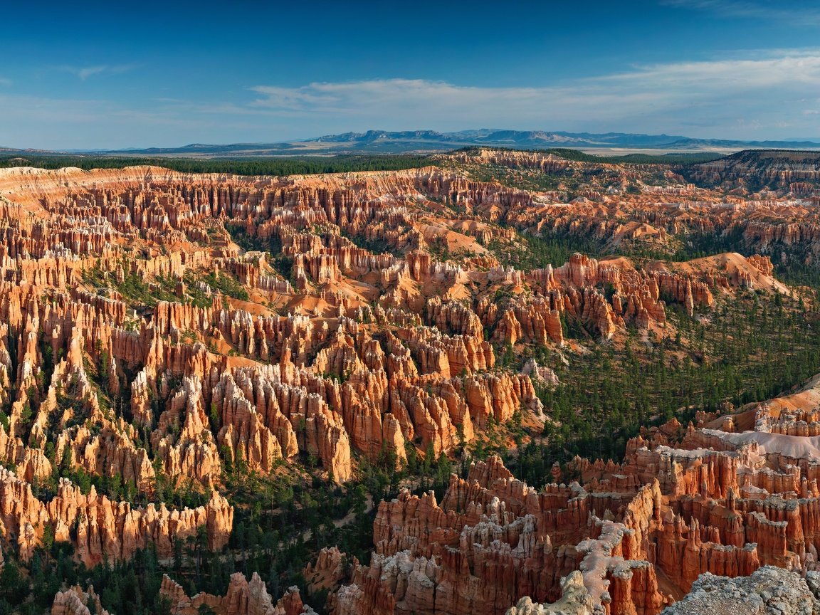 Обои скалы, природа, парк, bryce point, брайс каньон национальный парк, rocks, nature, park, bryce canyon national park разрешение 2880x1800 Загрузить