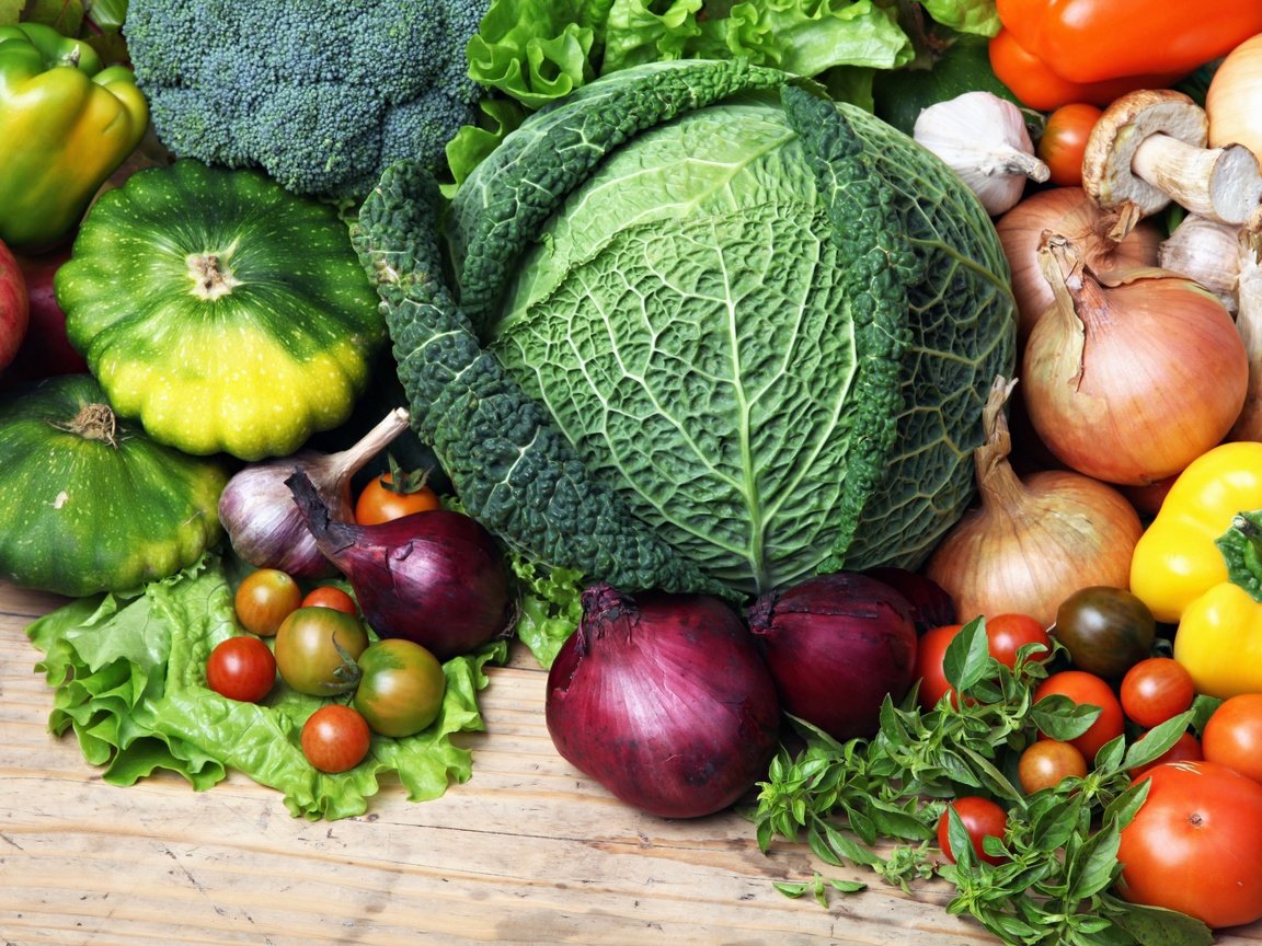 Обои овощи, расцветка, ассорти, различные, овощной, vegetables, colors, cuts, various, vegetable разрешение 2880x1920 Загрузить