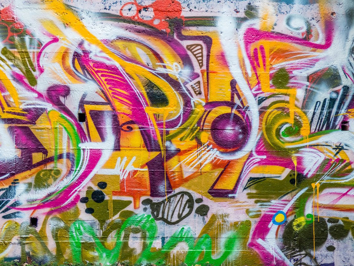Обои текстура, цвет, стена, граффити, стрит-арт, texture, color, wall, graffiti, street art разрешение 2048x1368 Загрузить