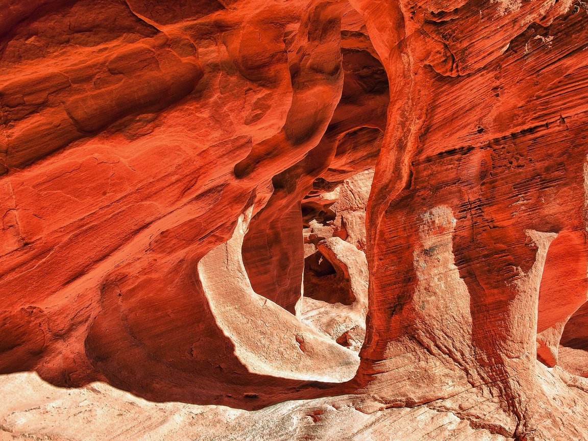 Обои скалы, закат, пейзаж, пещера, арка, штат невада, rocks, sunset, landscape, cave, arch, nevada разрешение 2000x1332 Загрузить