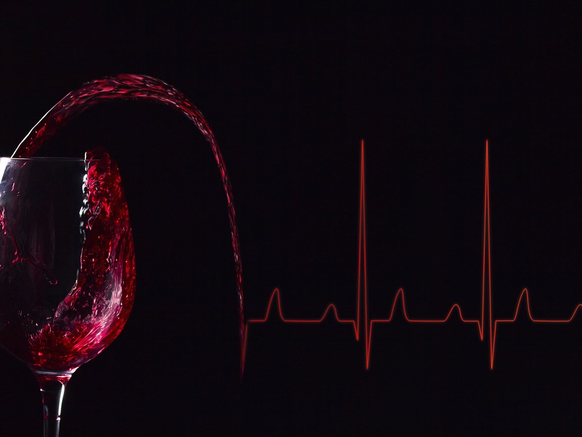 Обои линии, фон, вино, бокал вина, электрокардиограмма, line, background, wine, a glass of wine, electrocardiogram разрешение 3997x2494 Загрузить