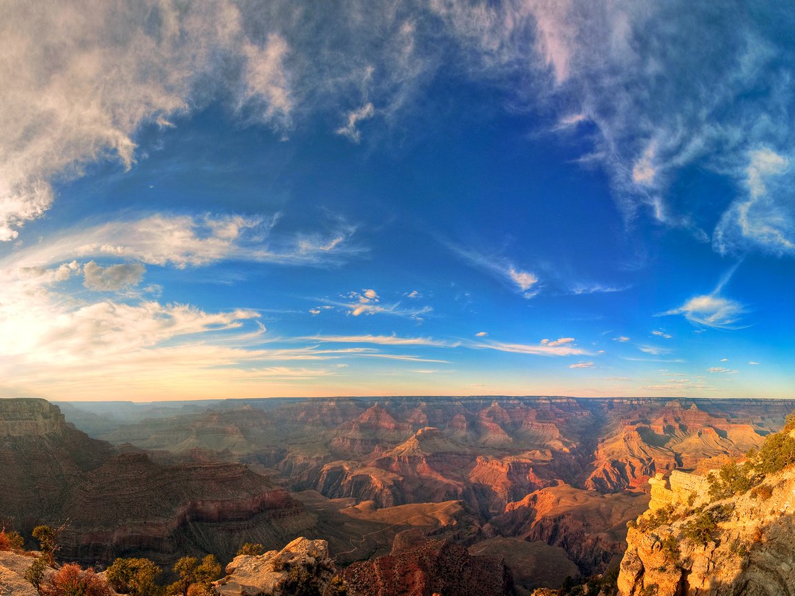 Обои облака, скалы, пейзаж, каньон, grand canyon, clouds, rocks, landscape, canyon разрешение 2560x1600 Загрузить