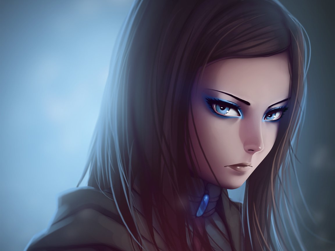 Обои арт, девушка, аниме, re-l mayer, эрго прокси, art, girl, anime, ergo proxy разрешение 2480x2019 Загрузить