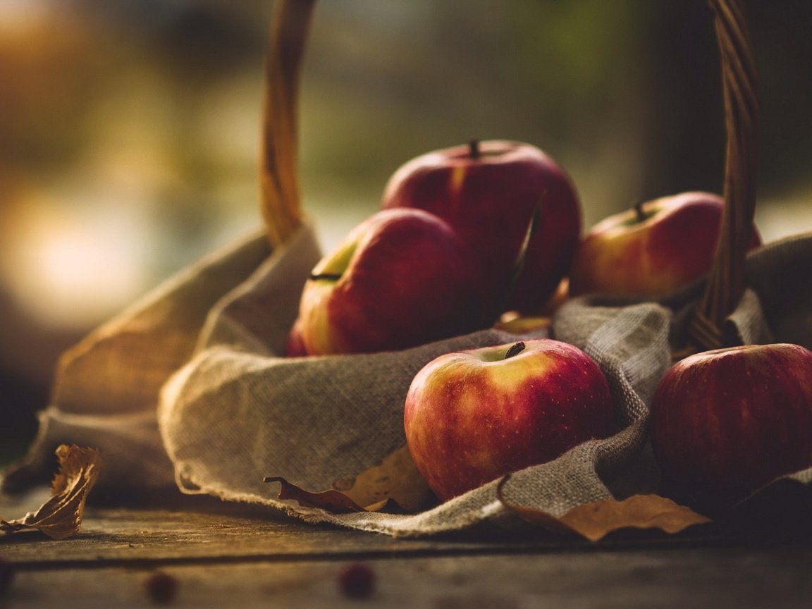 Обои фрукты, яблоки, осень, урожай, fruit, apples, autumn, harvest разрешение 1920x1280 Загрузить